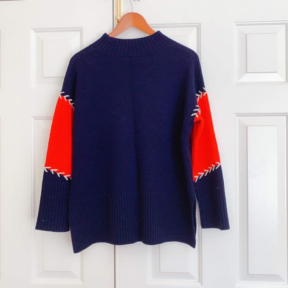 Chinti and Parker Color-block sweater